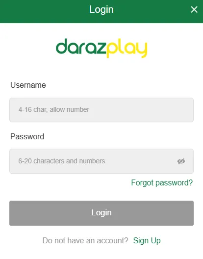 How to Access the Darazplay Login Page