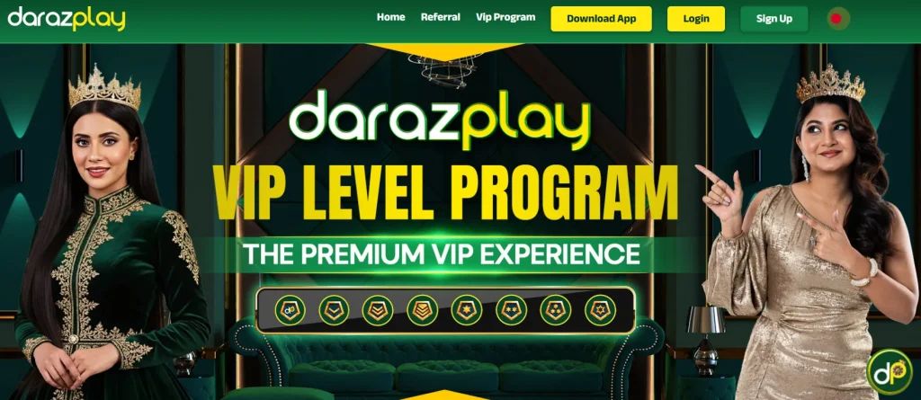 Darazplay VIP Program Levels